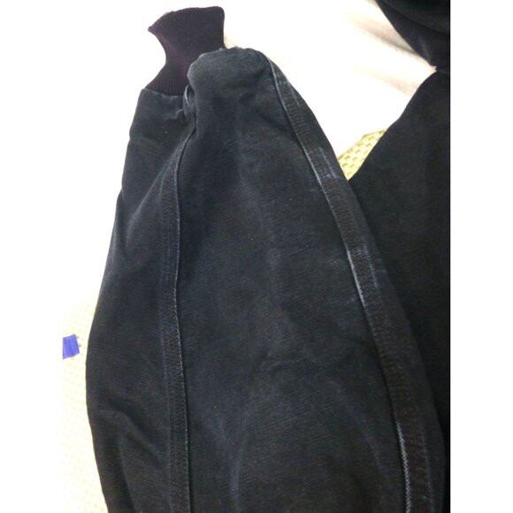 Carhartt Jacket J131 Xl Black Full-Zip Hooded Old Dominion Freight Line Union Ma - Picture 11 of 16
